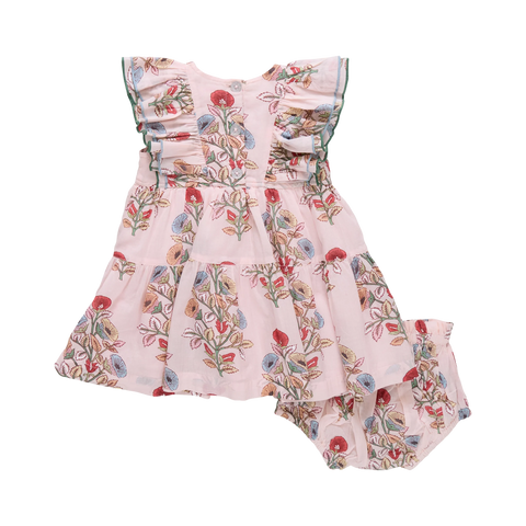 Pink Chicken | Baby Girls Raphaela Dress Set