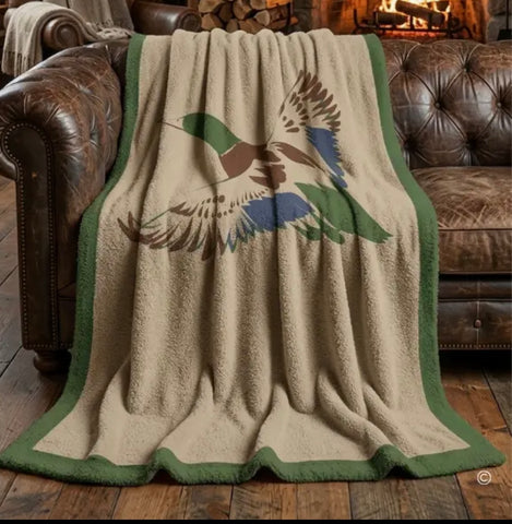 Mallard Marshland Blanket
