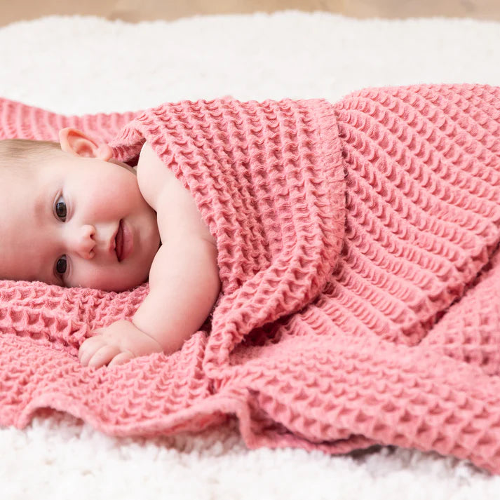 Bella Tunno | Waffle Baby Blanket