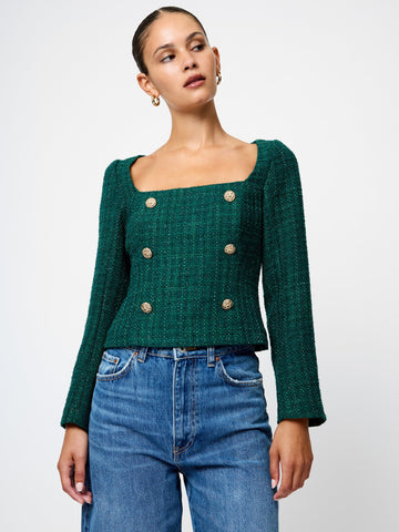 FC | Shimmer Double Breast Top