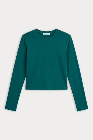 Good American | The Long Sleeve Baby Tee