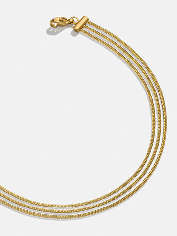 BaubleBar | Gemma Layered Anklet