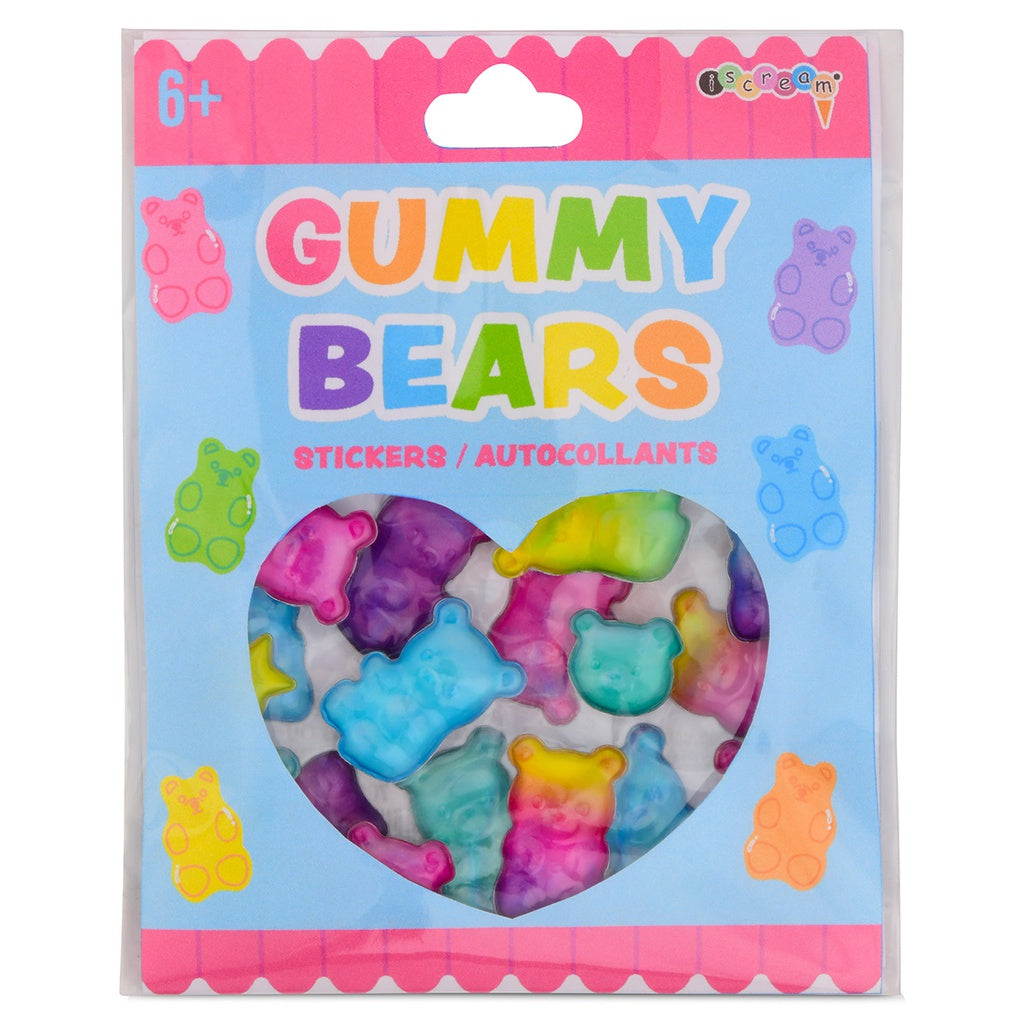 *Gummy Bear Gel Stickers