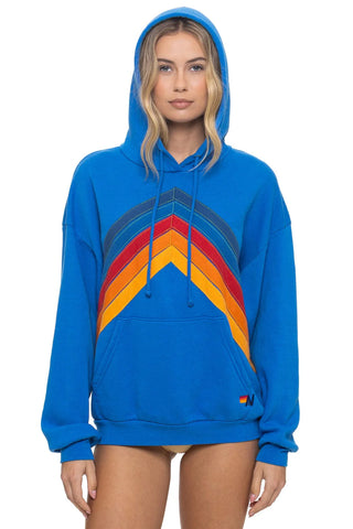 Aviator Nation | Mountain Stitch Chevron Relaxed Pullover Hoodie