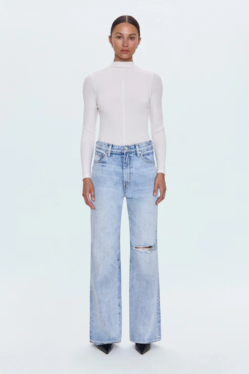Pistola | Hendrix High Rise Baggy Distressed
