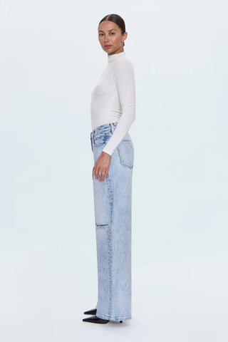 Pistola | Hendrix High Rise Baggy Distressed