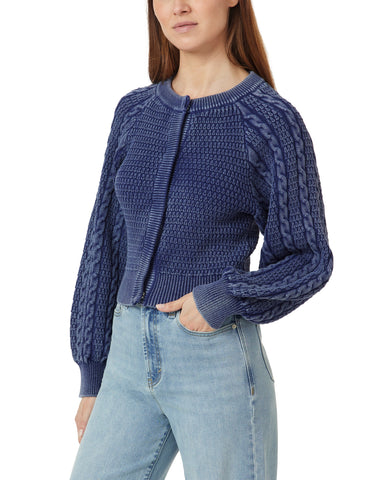 Habitual | Washed Cable Cardigan