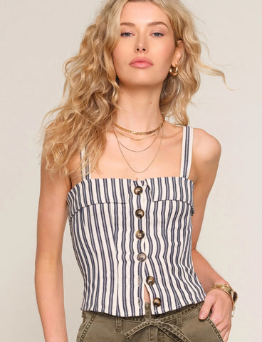 Heartloom | Pomme Top in Railroad