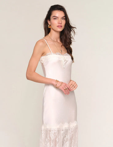 Heartloom | Peche Dress in Ivory