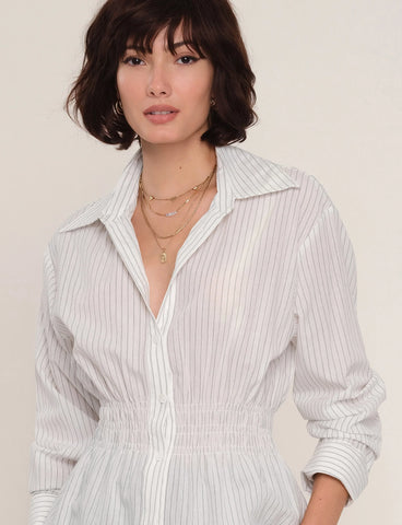 Heartloom | Provence Shirt in Eggshell