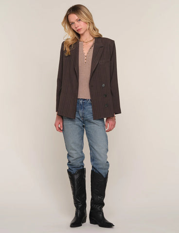 Heartloom | Farron Blazer in Bark