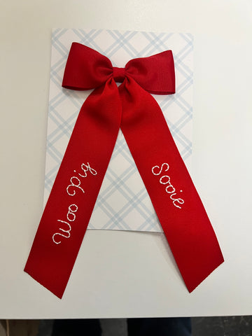 Hand Stitched| School Bows