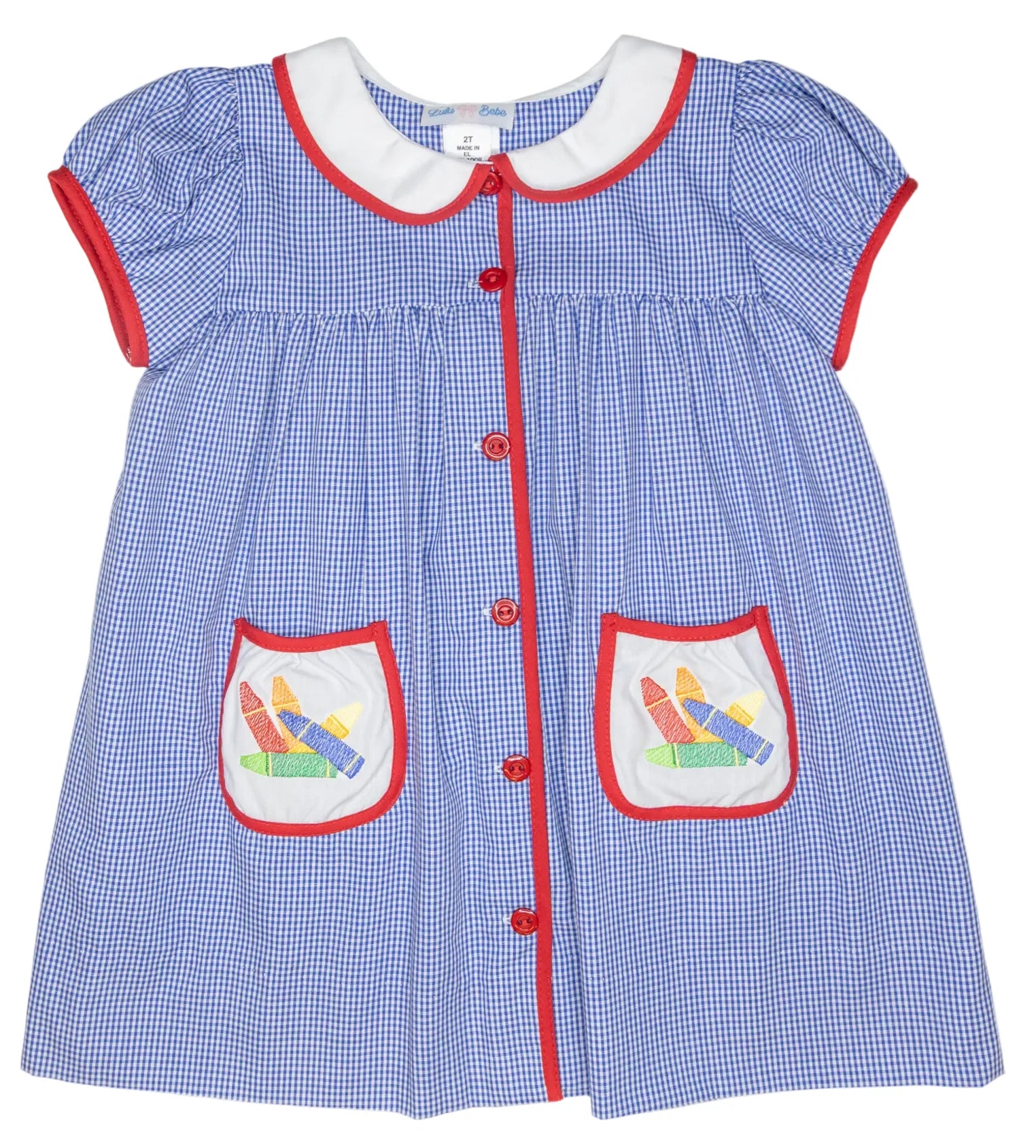 Lulu Bebe | Dress W/ Crayon Pockets