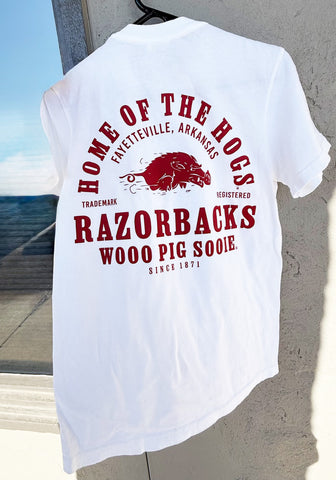 Fayetteville Home of the Hogs S/S T Shirt