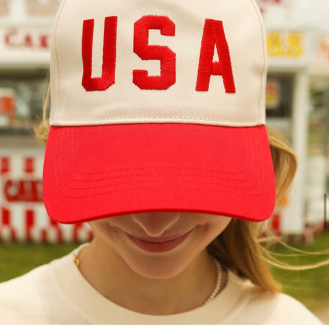 USA Two Tone Trucker Hat