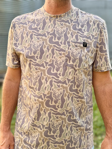 Happy Threads | Camo Deer T-Shirt