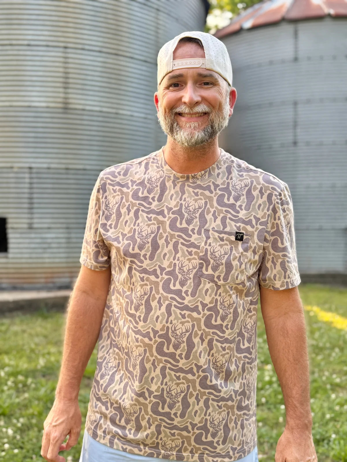 Happy Threads | Camo Deer T-Shirt