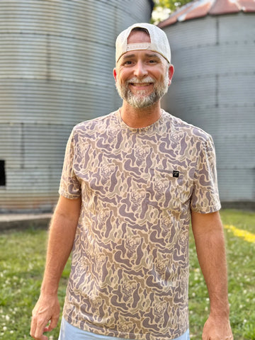 Happy Threads | Camo Deer T-Shirt
