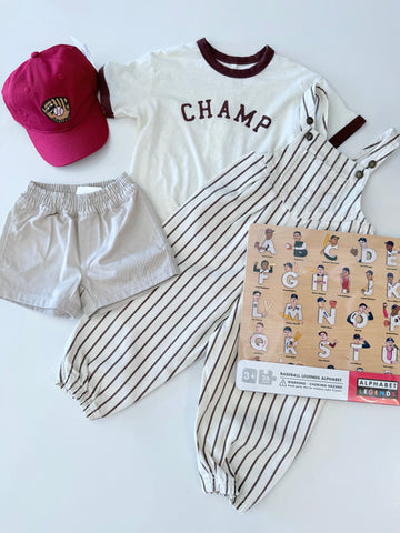 Rylee + Cru | Vintage Overall Stripe