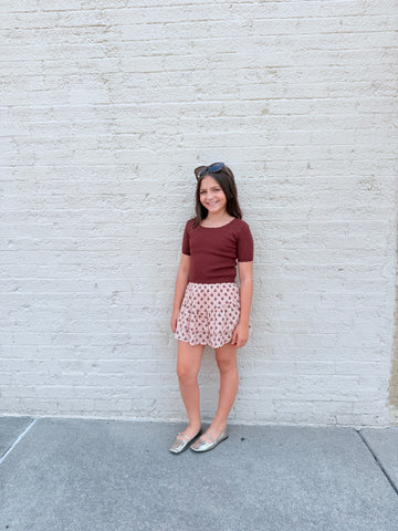 Rylee + Cru | Scallop Tee