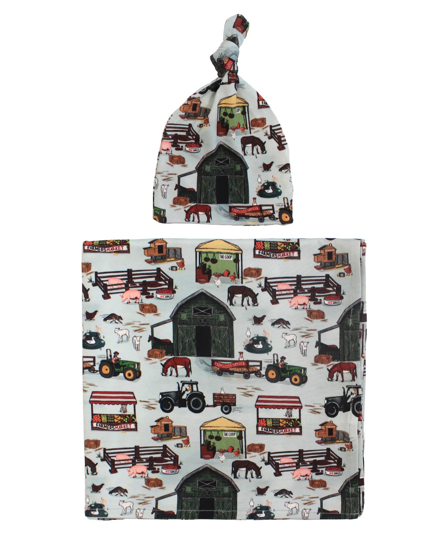Fletch | Farm Fresh Swaddle Set