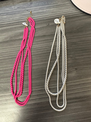*Three Layered Chain Necklace