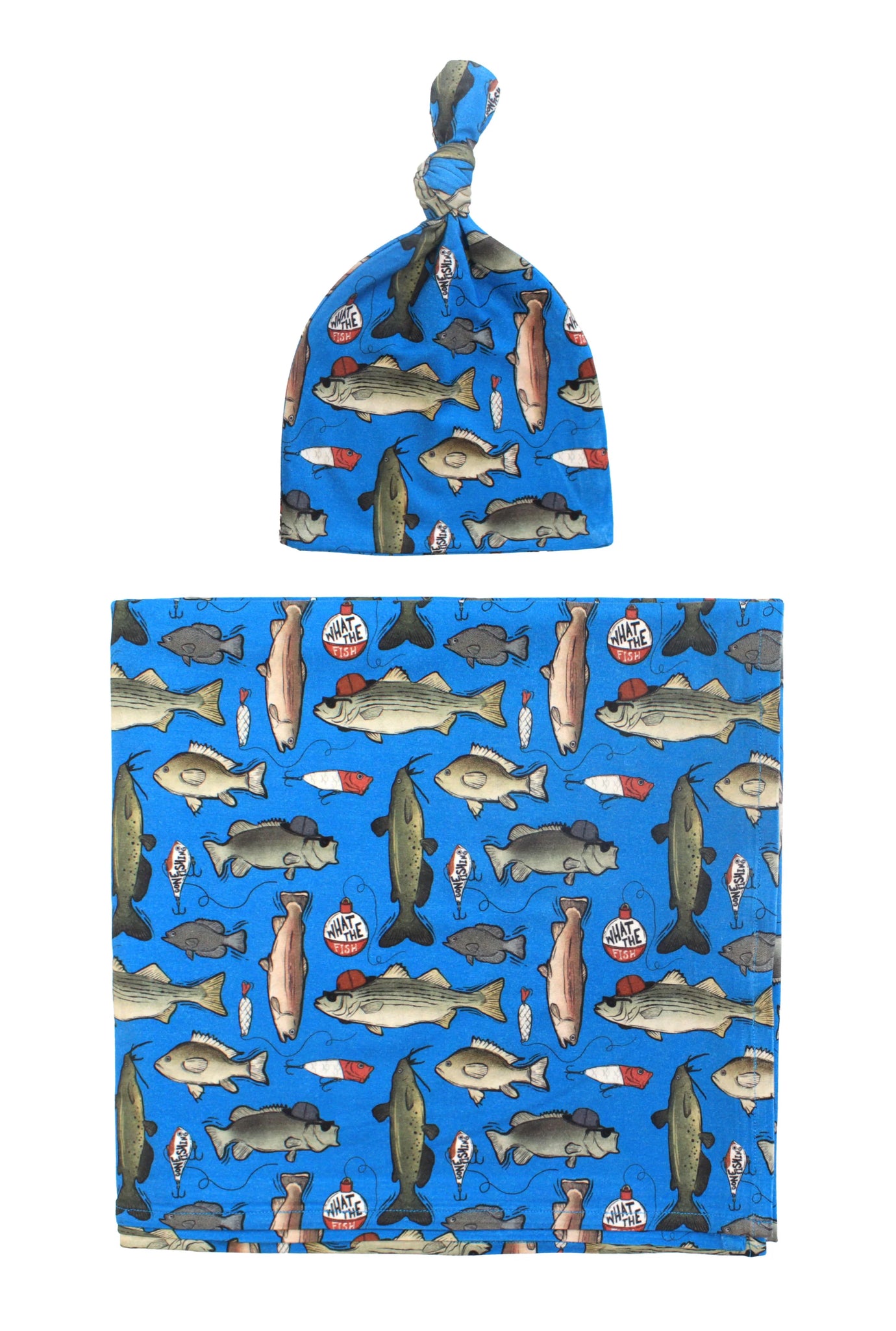 Fletch | Wishin I Was Fishin' Swaddle Set
