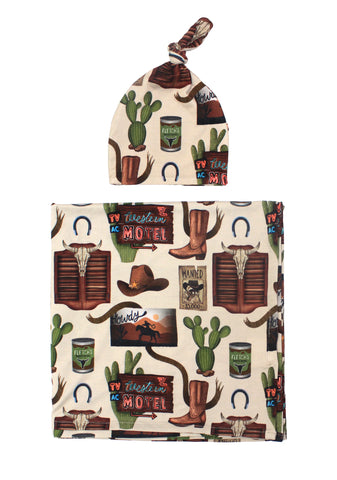 Fletch | Outlaw Swaddle Set