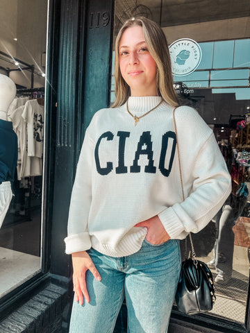 Z SUPPLY CIAO INTARSIA SWEATER