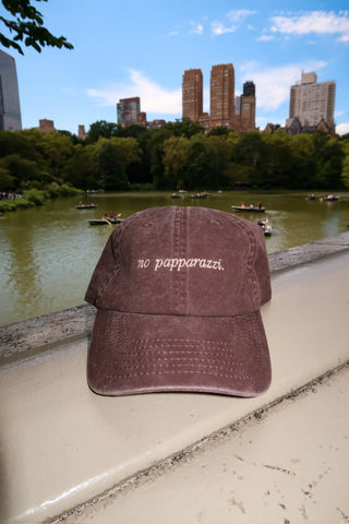 no pappparzzi hat