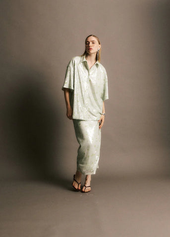 Jiji | Swan Skirt in Vert