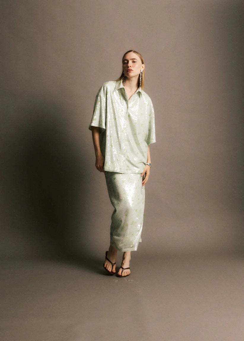 Jiji | Swan Skirt in Vert