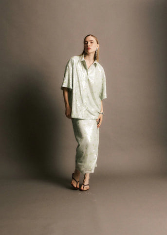 Jiji | Swan Skirt in Vert