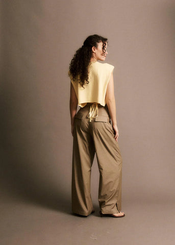 Jiji | Caleb Top in Jaune Pale