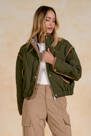 Elan | Olive Jacket