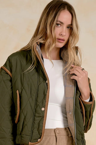 Elan | Olive Jacket