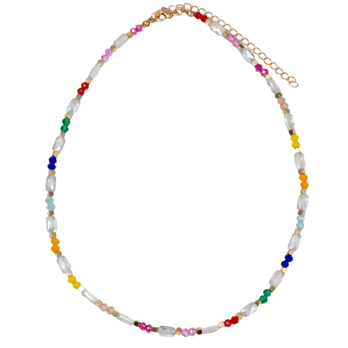 Jane Marie | Multi Faceted Beaded Necklace