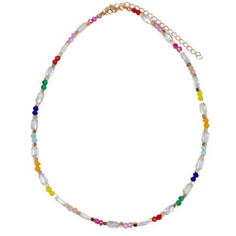 Jane Marie | Multi Faceted Beaded Necklace
