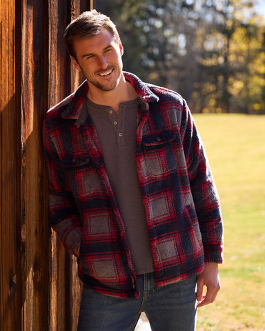Flag & Anthem | Chatsworth Long Sleeve Soft Waffle Henley