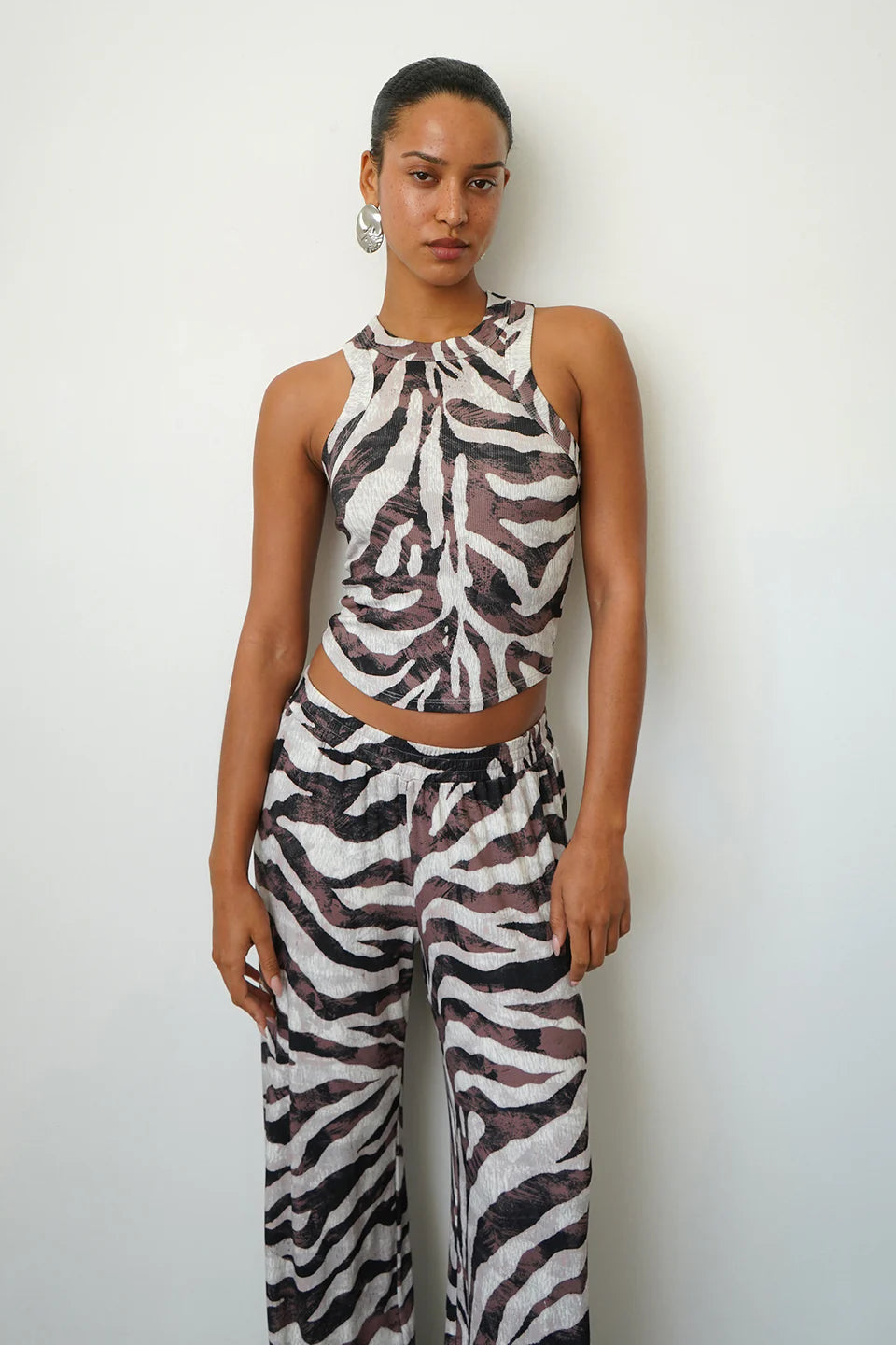LNA | Safari Rib Detra Tank in Safari