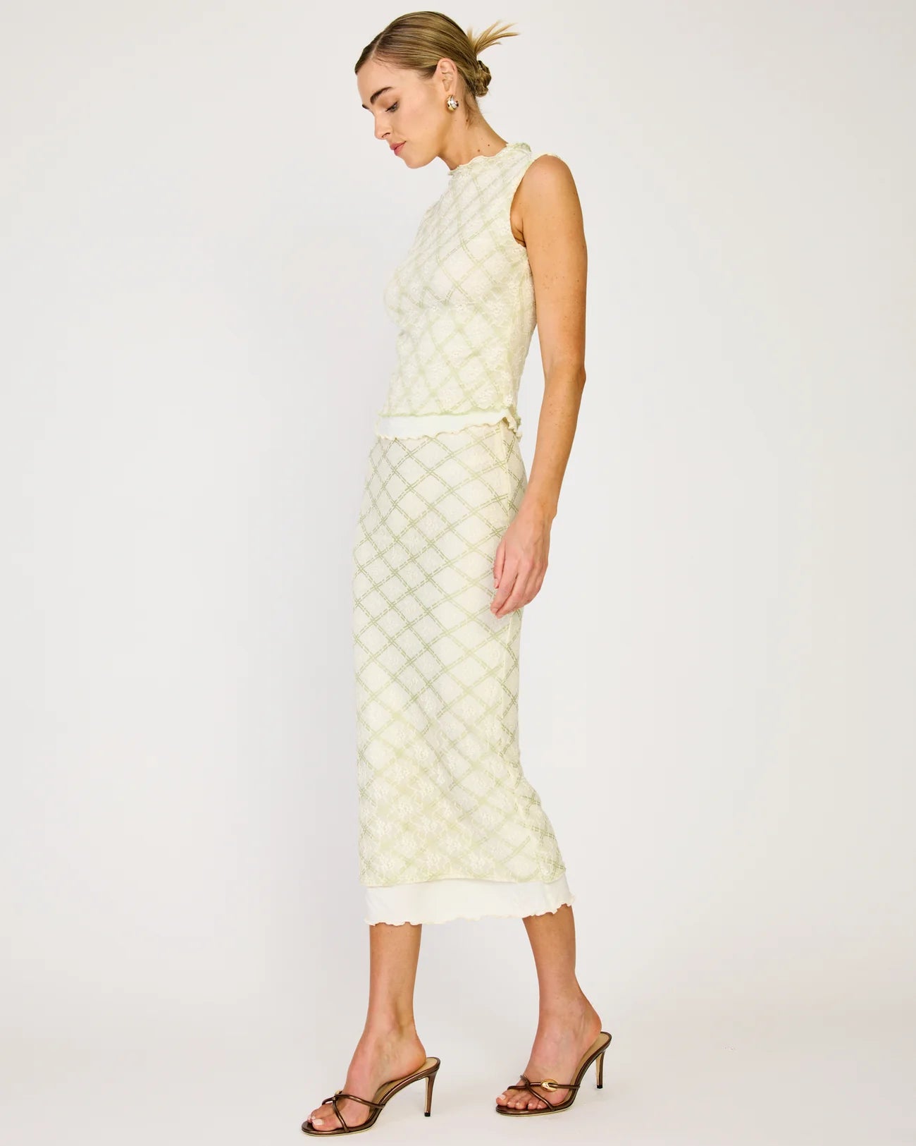 Line & Dot | Norelle Midi Skirt