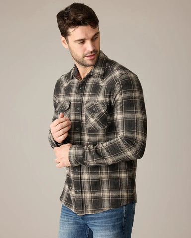 Flag & Anthem | Loredo Long Sleeve Western Hero Knit Flannel