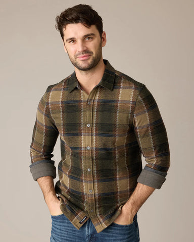 Flag & Anthem | Crowley Long Sleeve Hero Knit Flannel