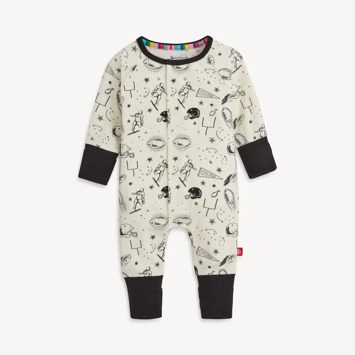 Magnetic Me | Natural Game Day Magnetic Coverall