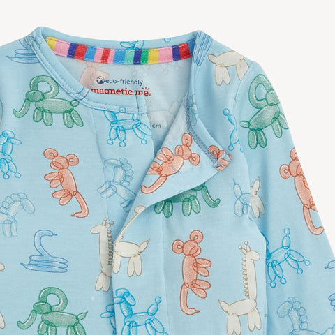 Magnetic Me | Blue Party Animals Glow In The Dark Footie