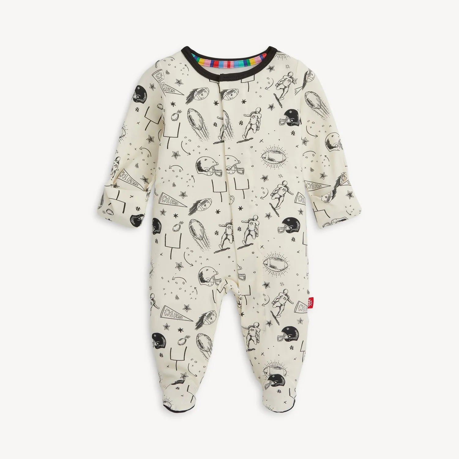 Magnetic Me | Natural Game Day Magnetic Footie