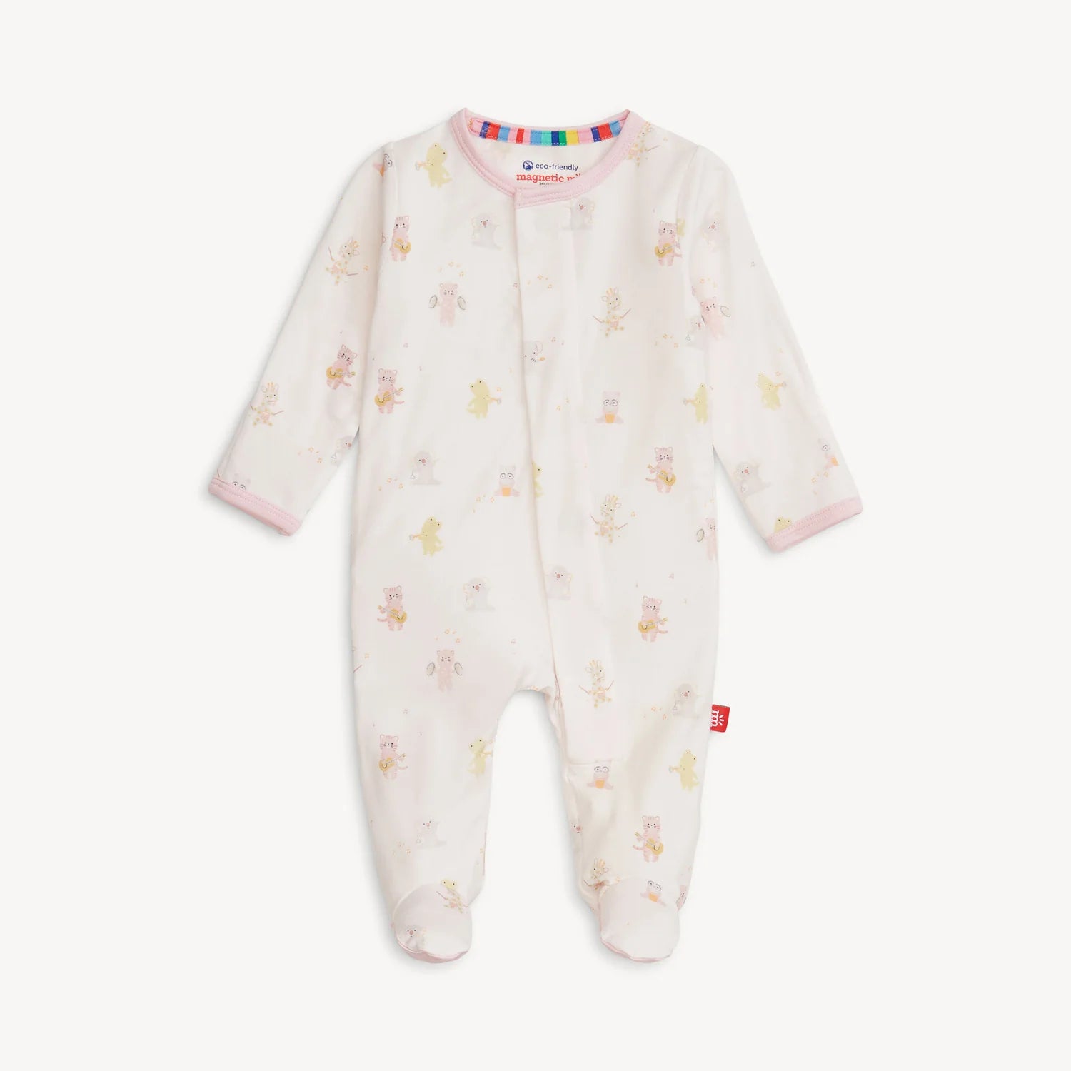 Magnetic Me | Pink Baby Beats Modal Magnetic Footie