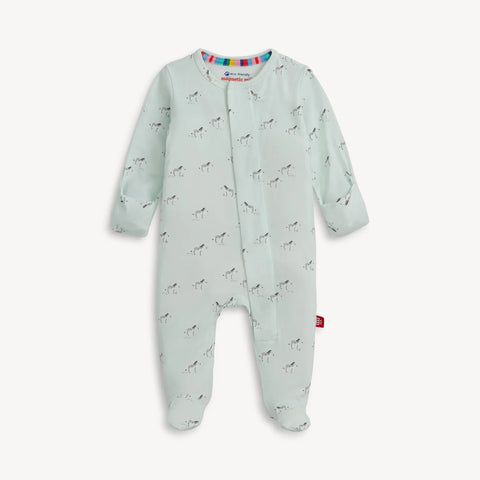 Magnetic Me | Teal Savannah Plains Modal Footie