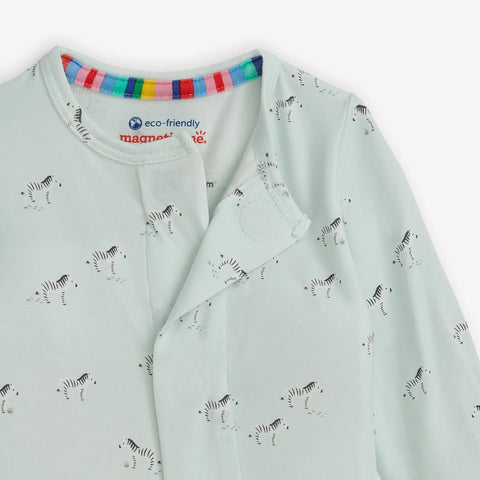 Magnetic Me | Teal Savannah Plains Modal Footie