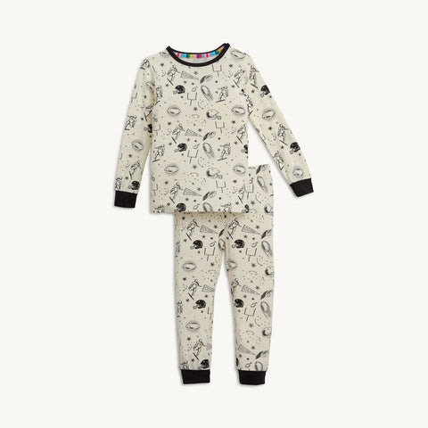 Magnetic Me | Natural Game Day Magnetic Toddler Pj Set